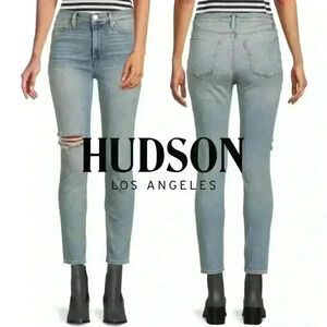 NWT - HUDSON Barbara High Rise Cropped Skinny Jeans